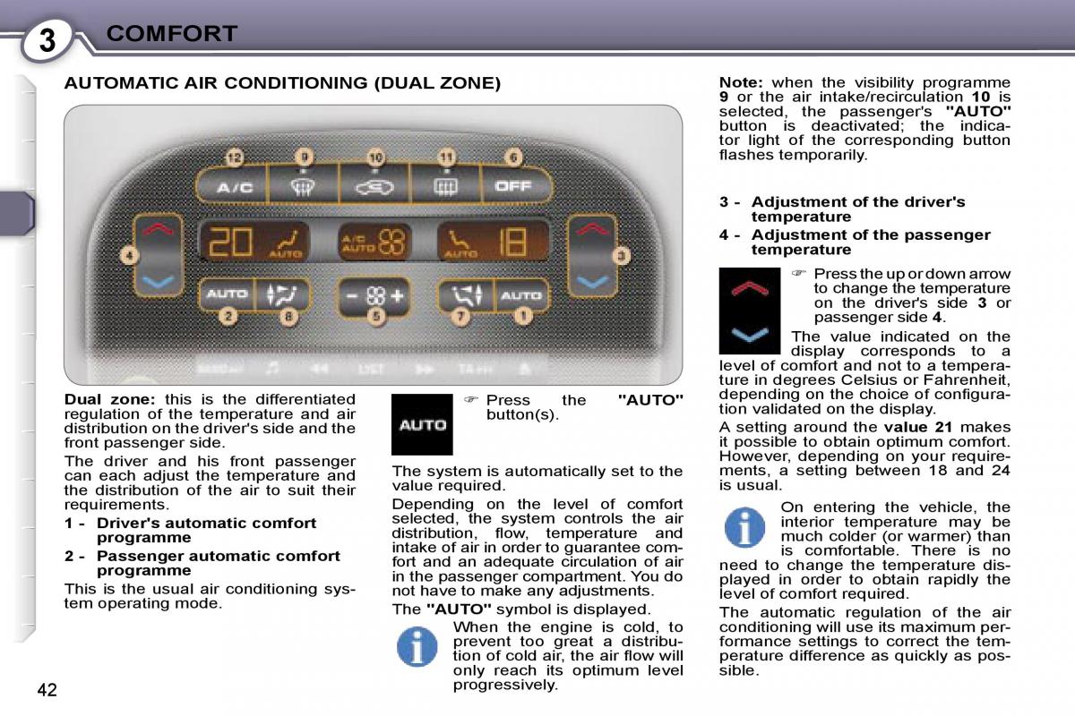 Peugeot 607 owners manual / page 40