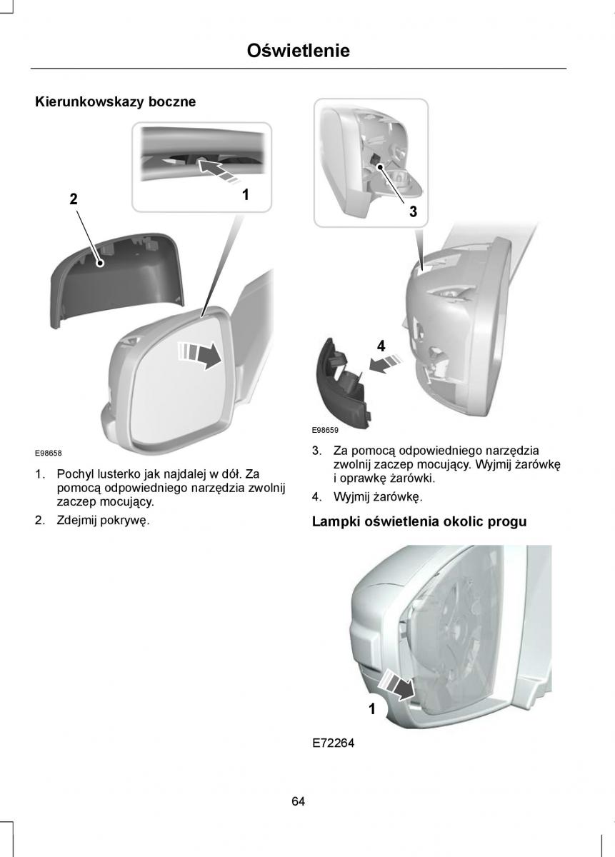 Ford Focus II 2 instrukcja obslugi / page 66