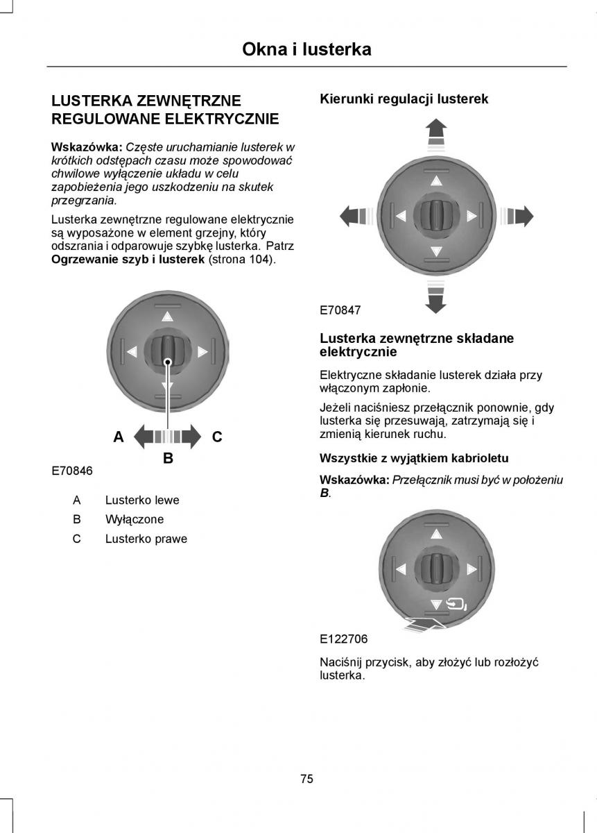 Ford Focus II 2 instrukcja obslugi / page 77