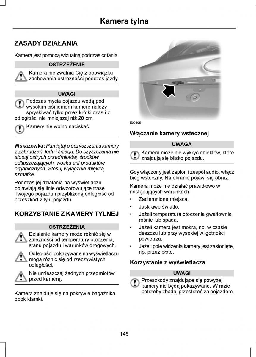 Ford Focus II 2 instrukcja obslugi / page 148