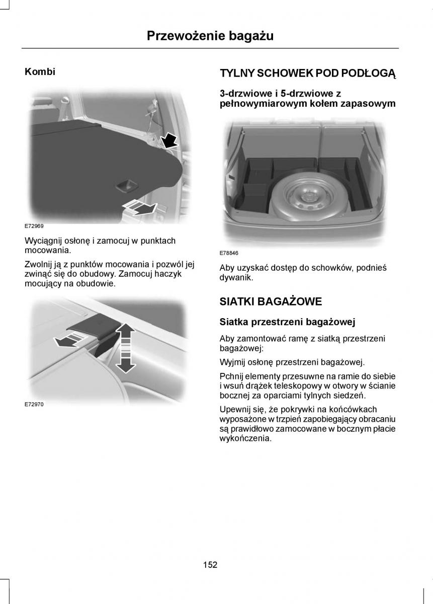 Ford Focus II 2 instrukcja obslugi / page 154