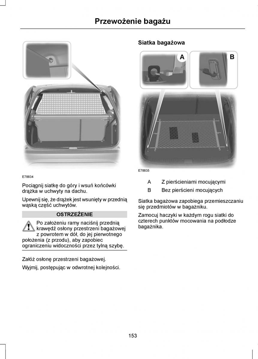 Ford Focus II 2 instrukcja obslugi / page 155