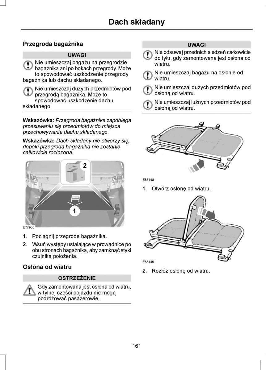 Ford Focus II 2 instrukcja obslugi / page 163