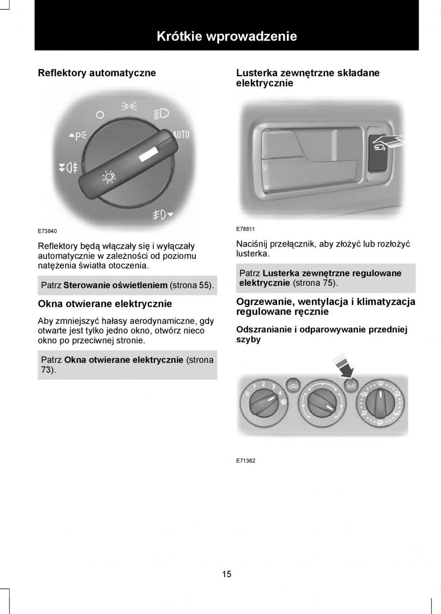 Ford Focus II 2 instrukcja obslugi / page 17