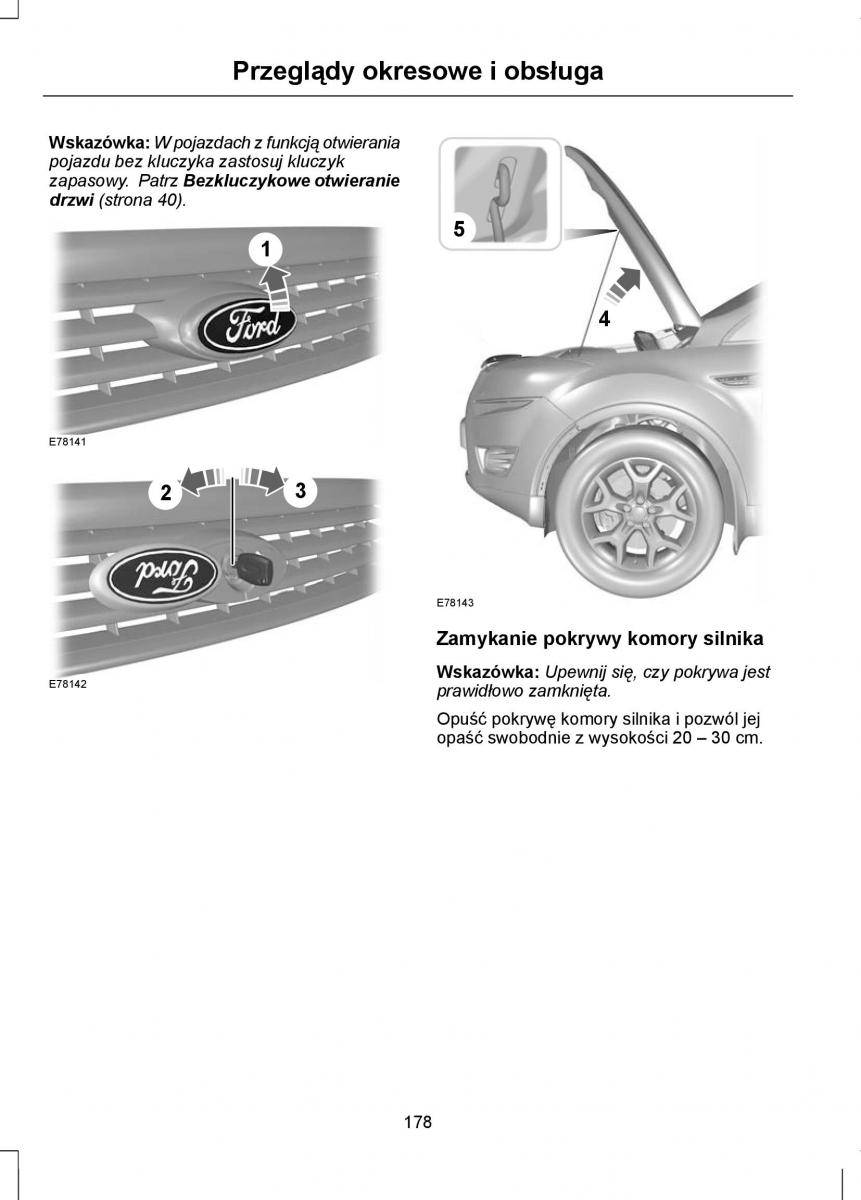 Ford Focus II 2 instrukcja obslugi / page 180