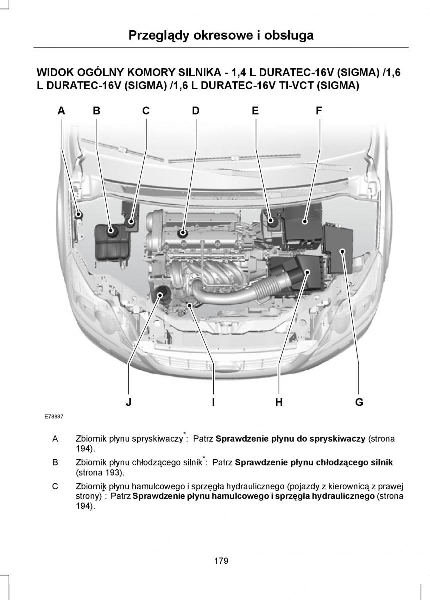 Ford Focus II 2 instrukcja obslugi / page 181