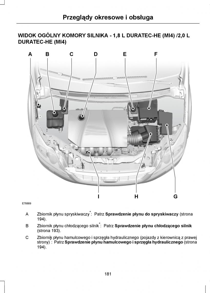 Ford Focus II 2 instrukcja obslugi / page 183