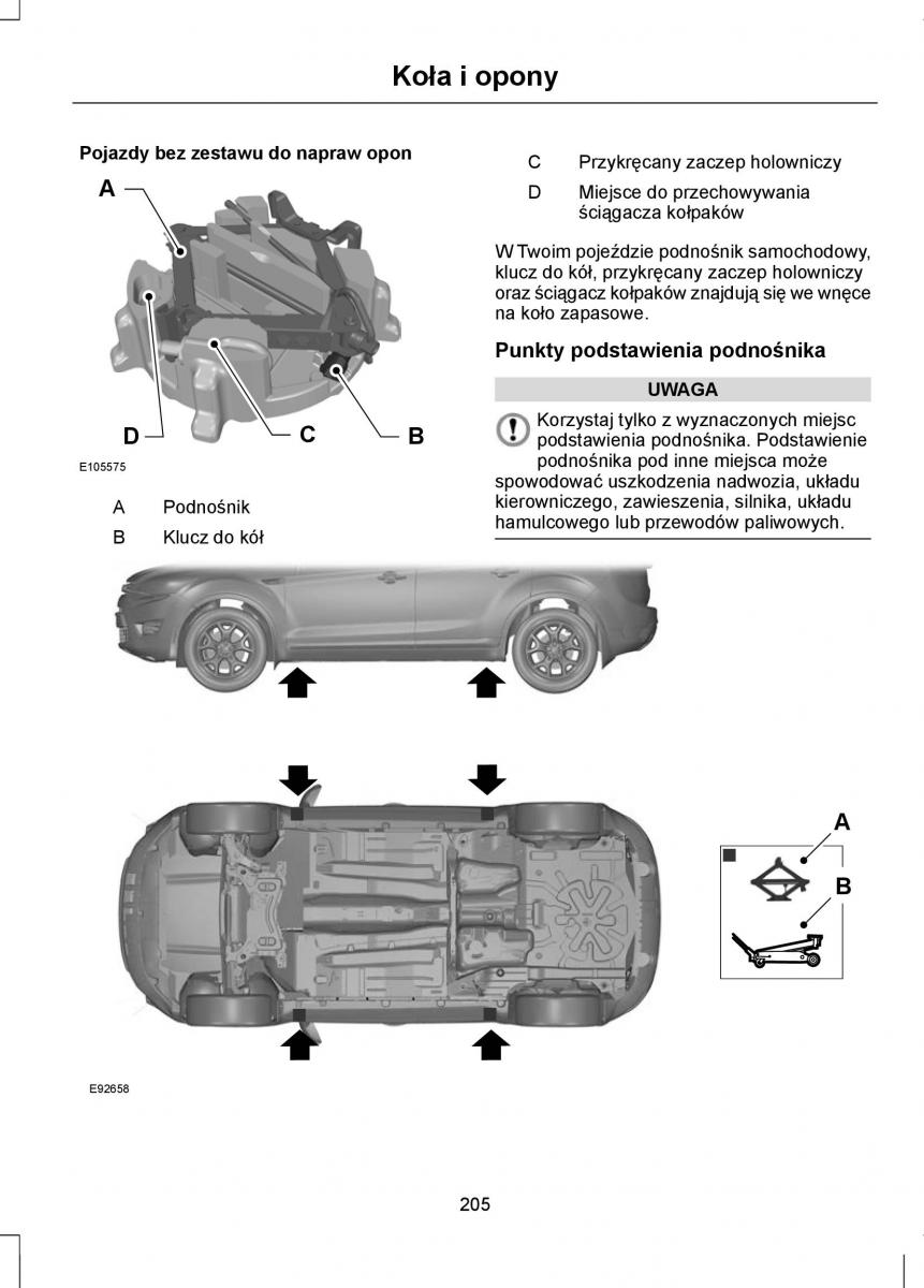 Ford Focus II 2 instrukcja obslugi / page 207