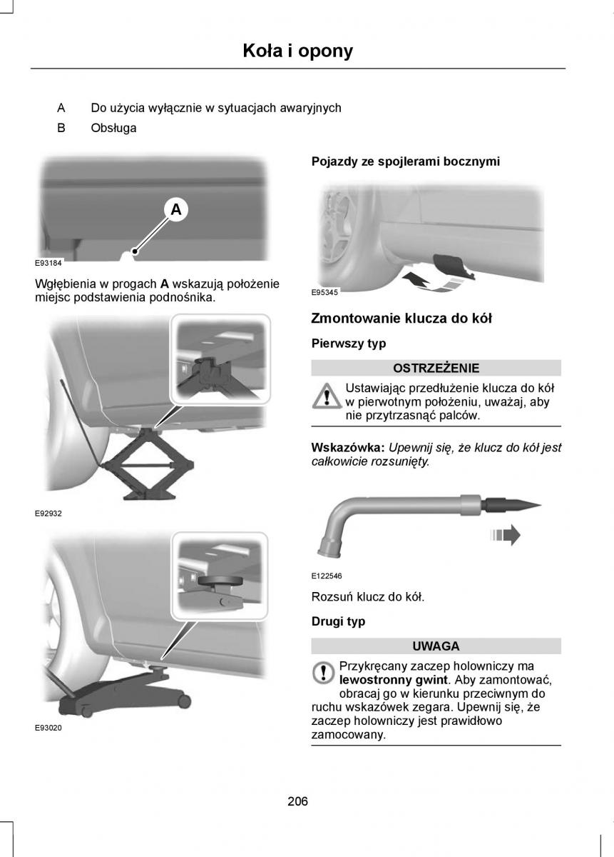 Ford Focus II 2 instrukcja obslugi / page 208