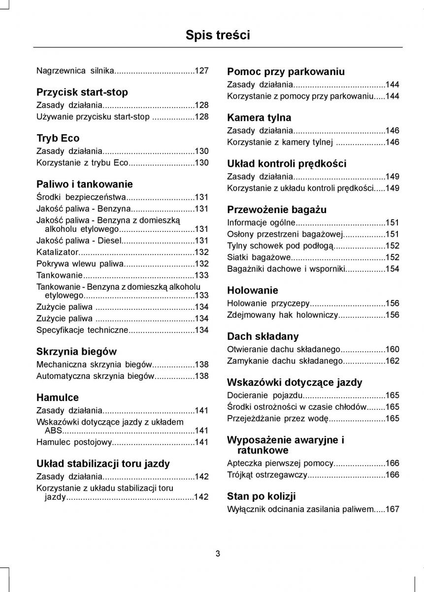 Ford Focus II 2 instrukcja obslugi / page 5