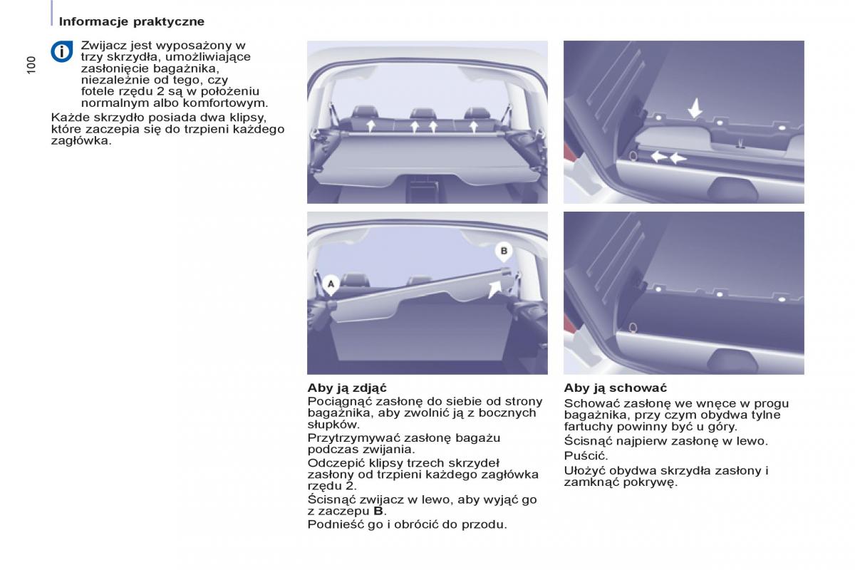 Citroen Berlingo II 2 instrukcja obslugi / page 102