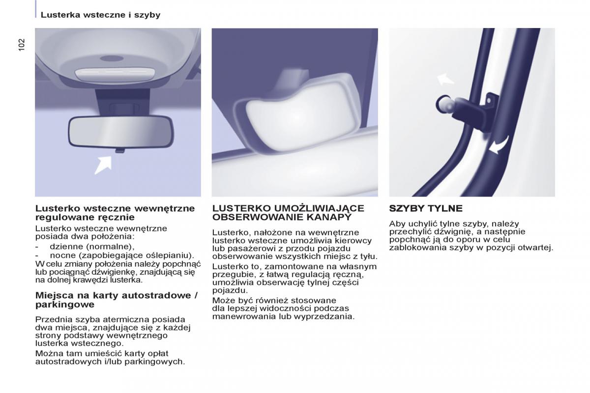 Citroen Berlingo II 2 instrukcja obslugi / page 104