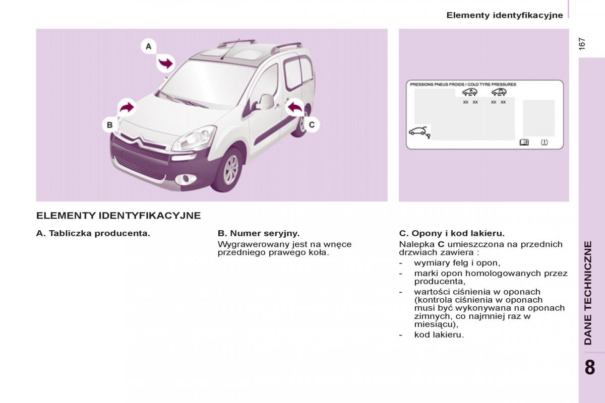 Citroen Berlingo II 2 instrukcja obslugi / page 169