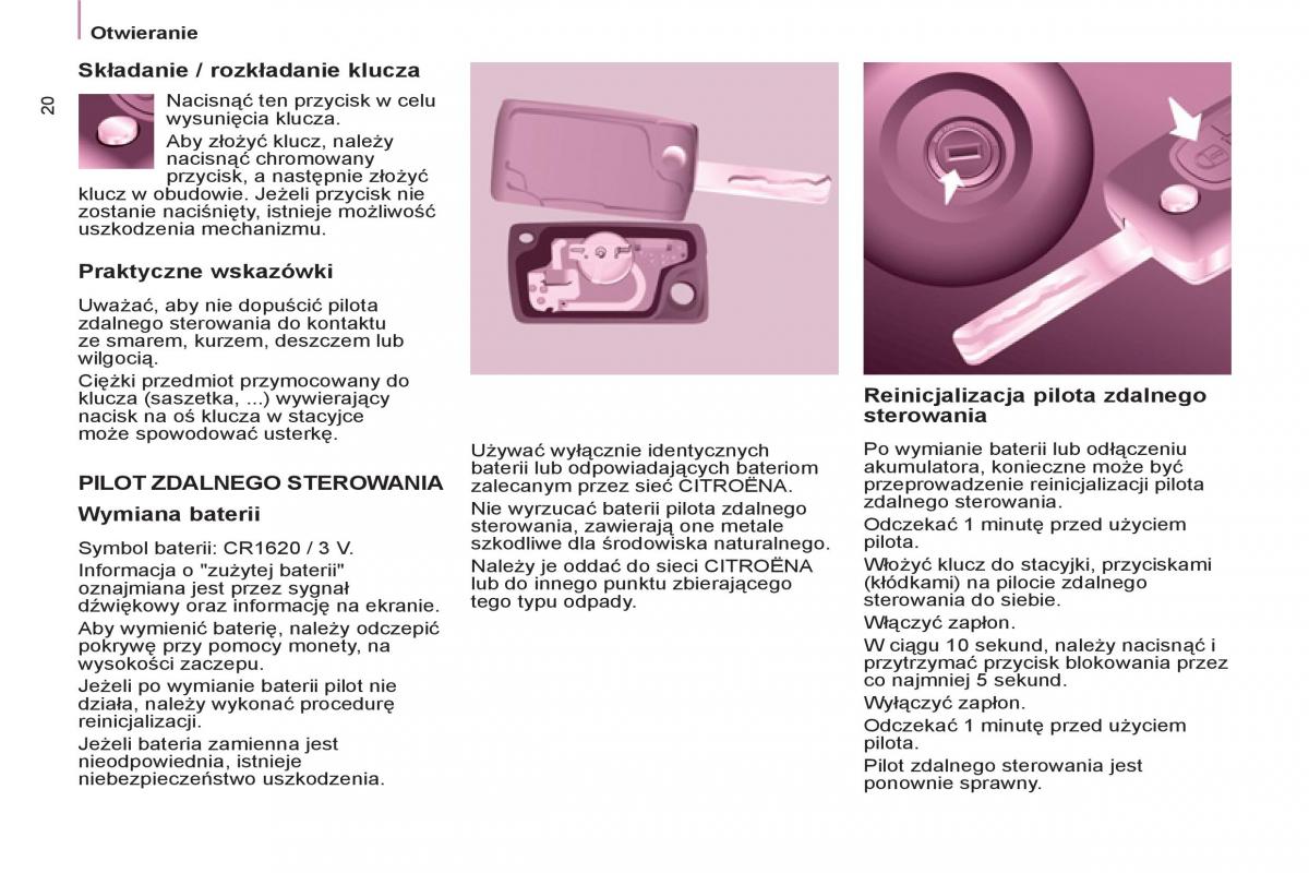 Citroen Berlingo II 2 instrukcja obslugi / page 22