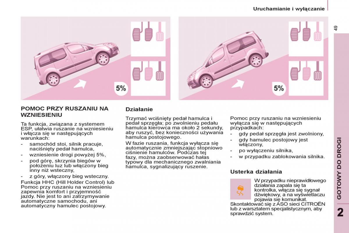 Citroen Berlingo II 2 instrukcja obslugi / page 51