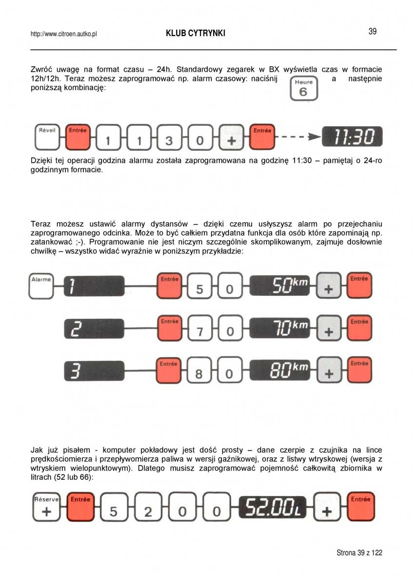 manual  Citroen BX instrukcja / page 39