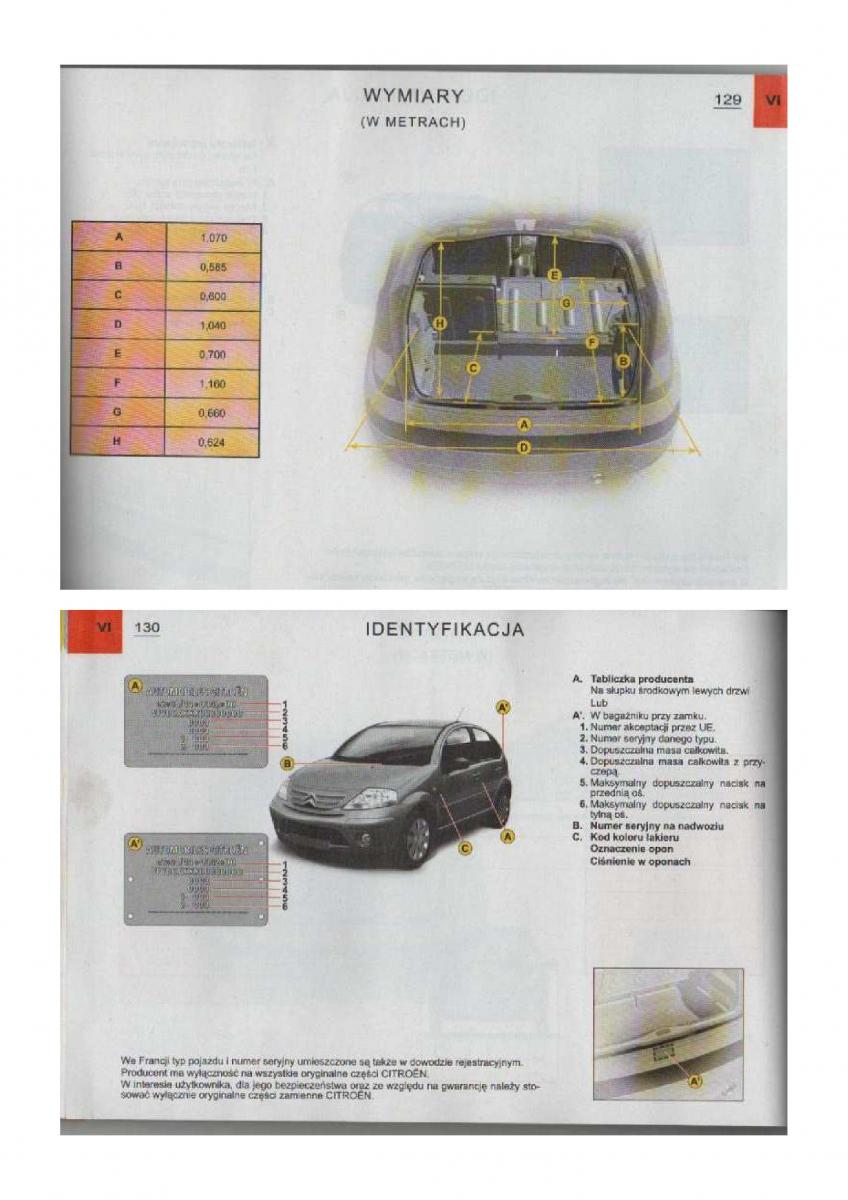 Citroen C3 I 1 instrukcja obslugi / page 66