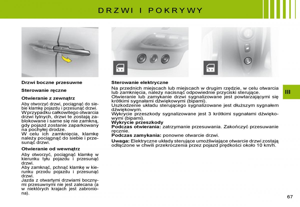 manual  Citroen C8 instrukcja / page 66