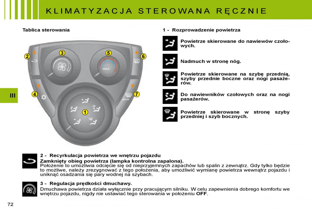 manual  Citroen C8 instrukcja / page 71