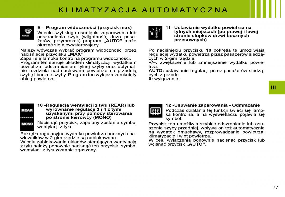 manual  Citroen C8 instrukcja / page 76