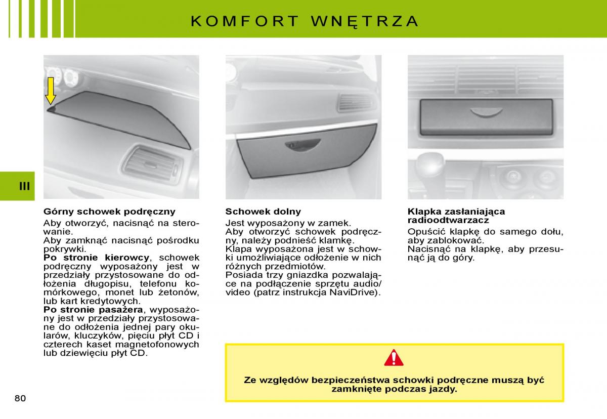 manual  Citroen C8 instrukcja / page 79