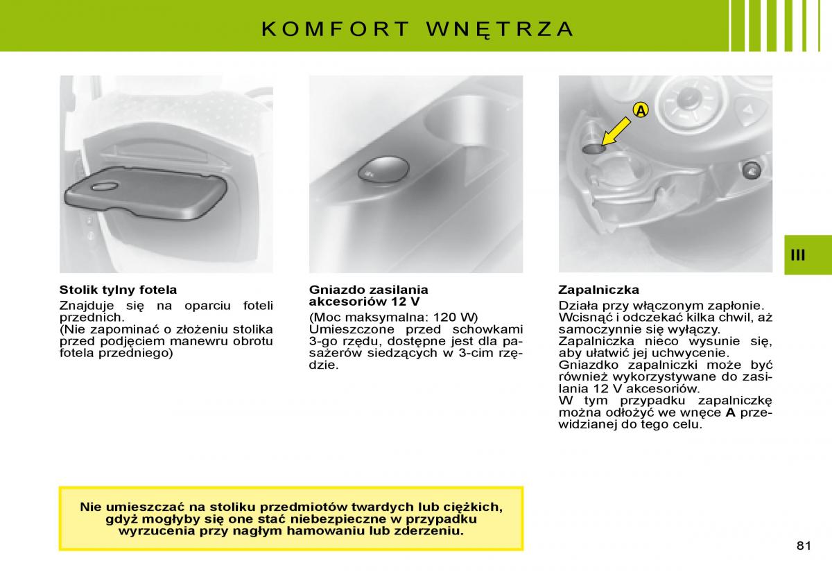 manual  Citroen C8 instrukcja / page 80