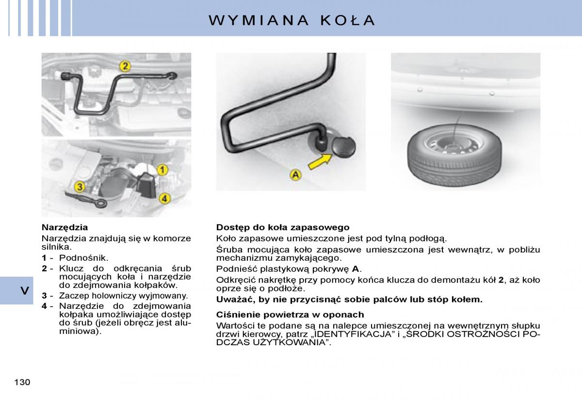 manual  Citroen C8 instrukcja / page 128