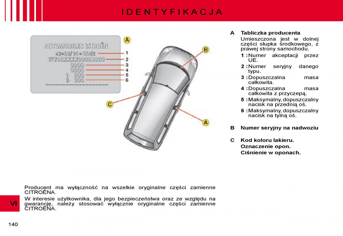 manual  Citroen C8 instrukcja / page 138