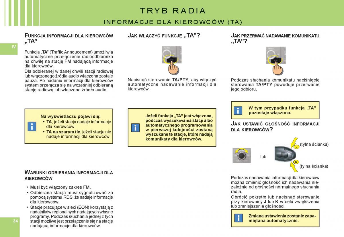 Citroen C8 instrukcja obslugi / page 173