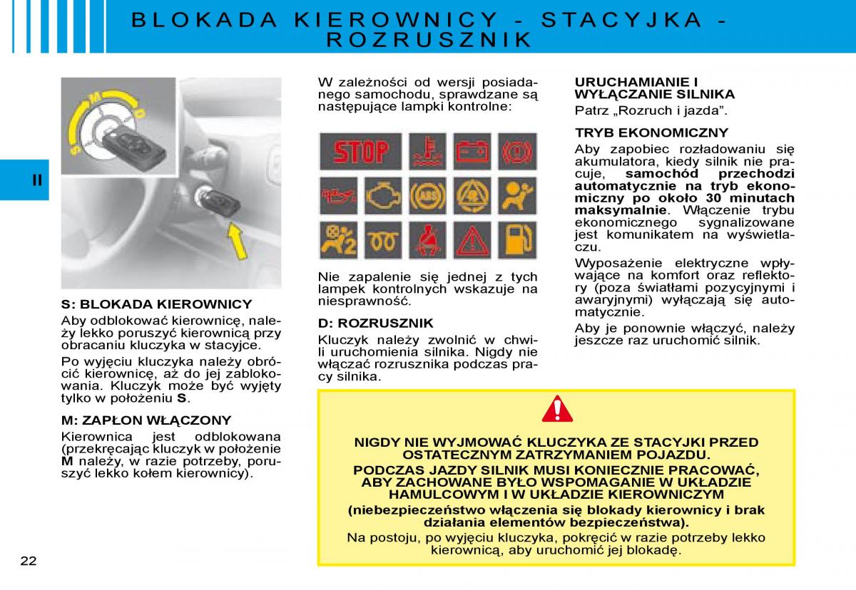 manual  Citroen C8 instrukcja / page 19