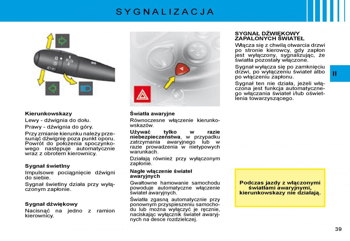 manual  Citroen C8 instrukcja / page 38