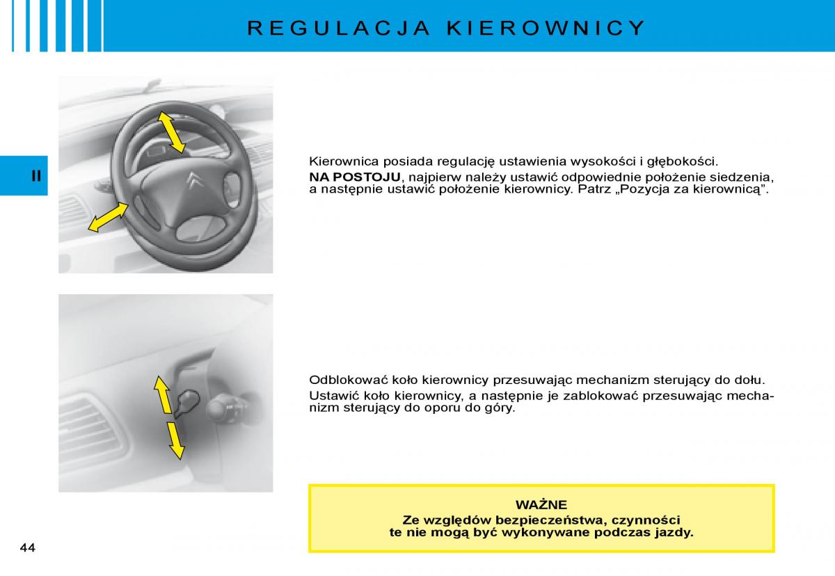 manual  Citroen C8 instrukcja / page 43