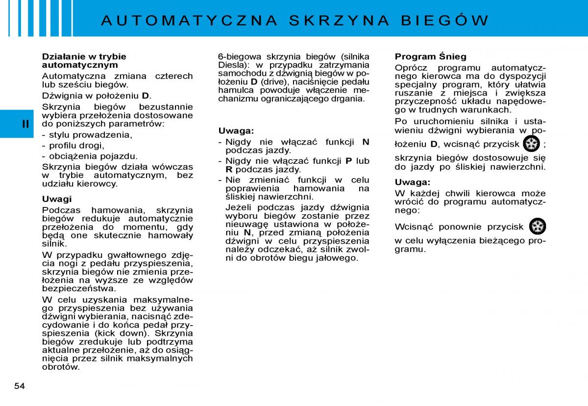 manual  Citroen C8 instrukcja / page 53