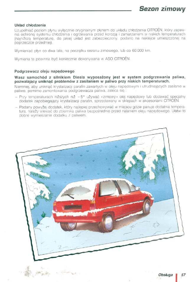 Citroen AX instrukcja obslugi / page 58