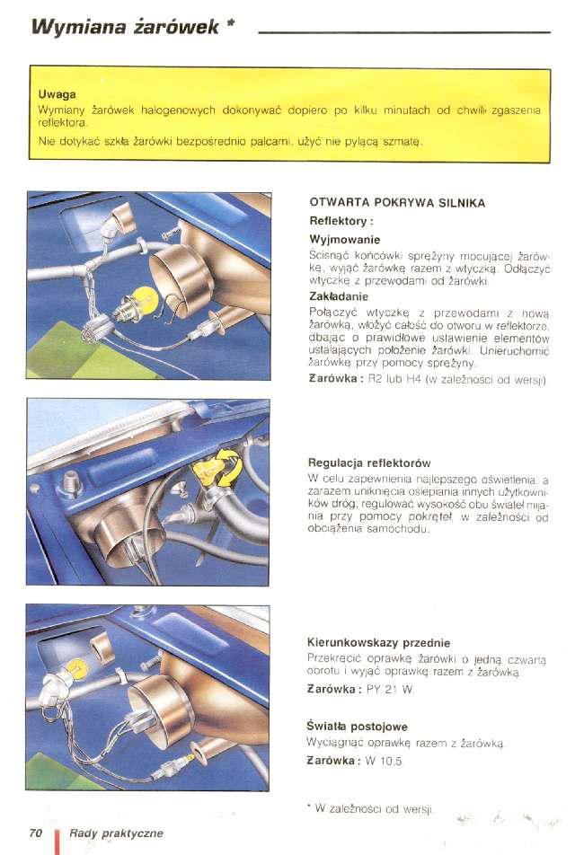 Citroen AX instrukcja obslugi / page 71