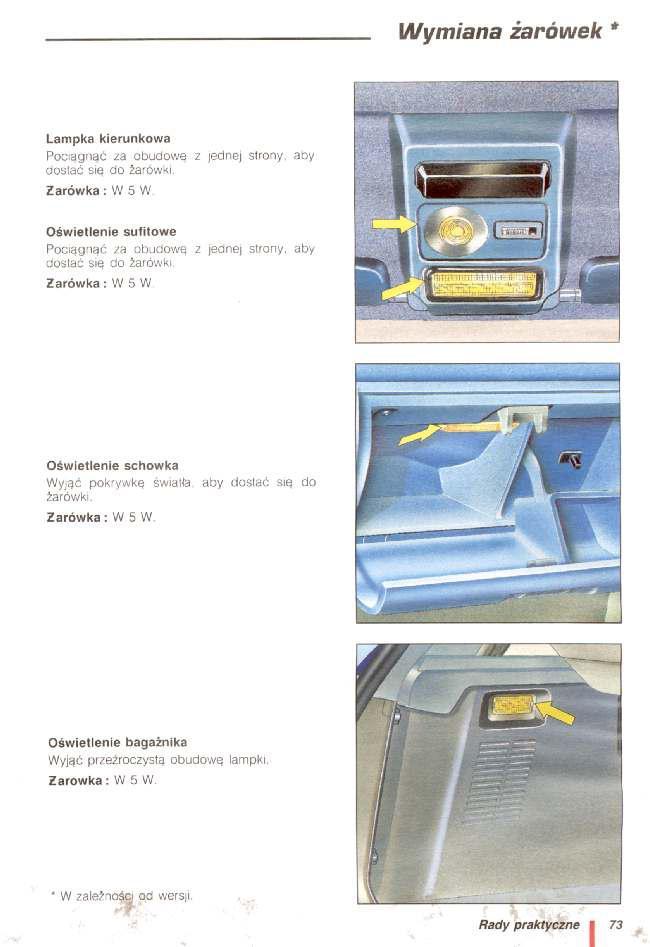 Citroen AX instrukcja obslugi / page 74