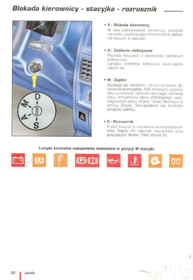 Citroen AX instrukcja obslugi / page 33