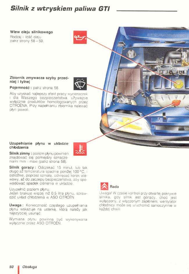 Citroen AX instrukcja obslugi / page 51