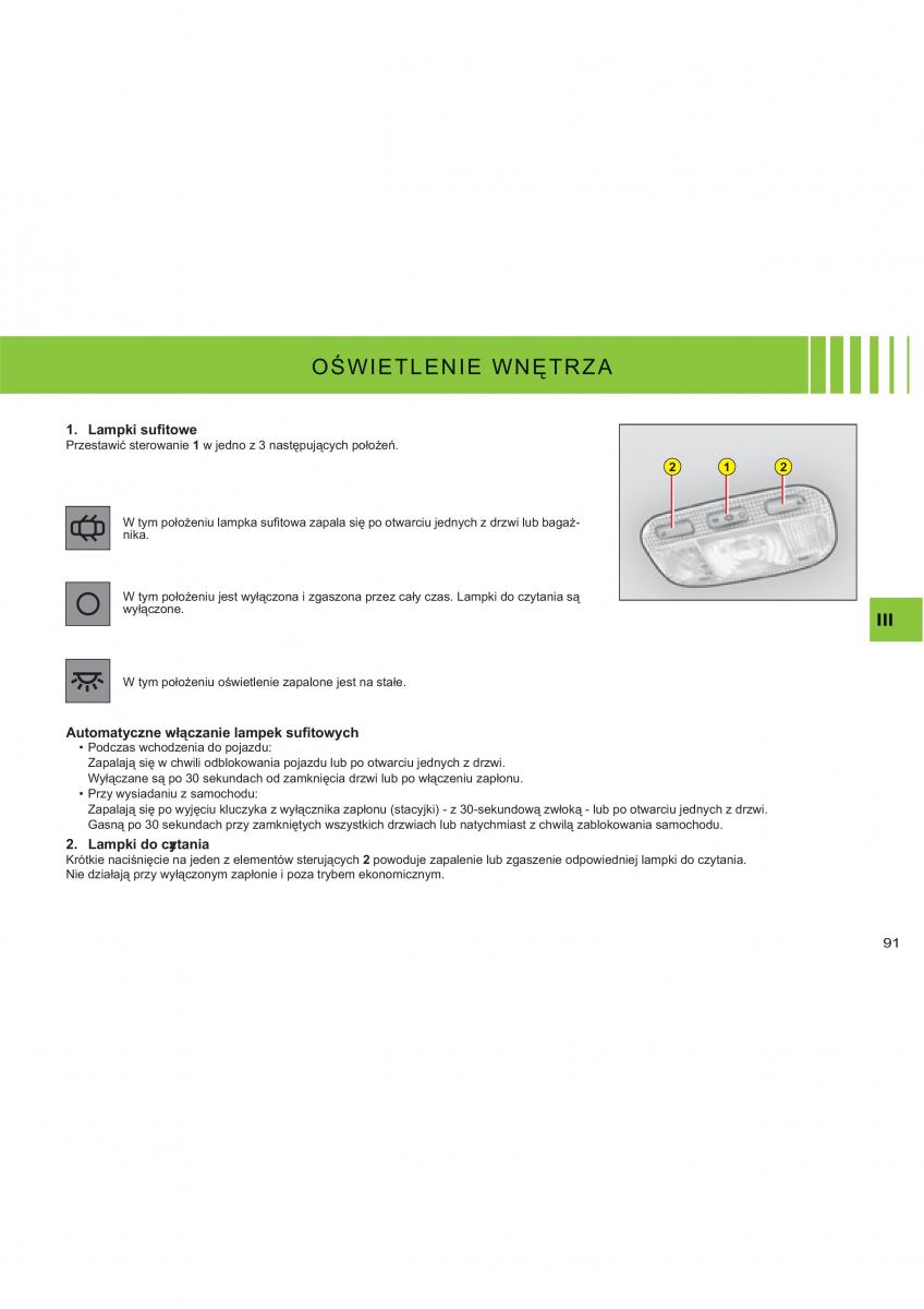 Citroen C2 instrukcja obslugi / page 67