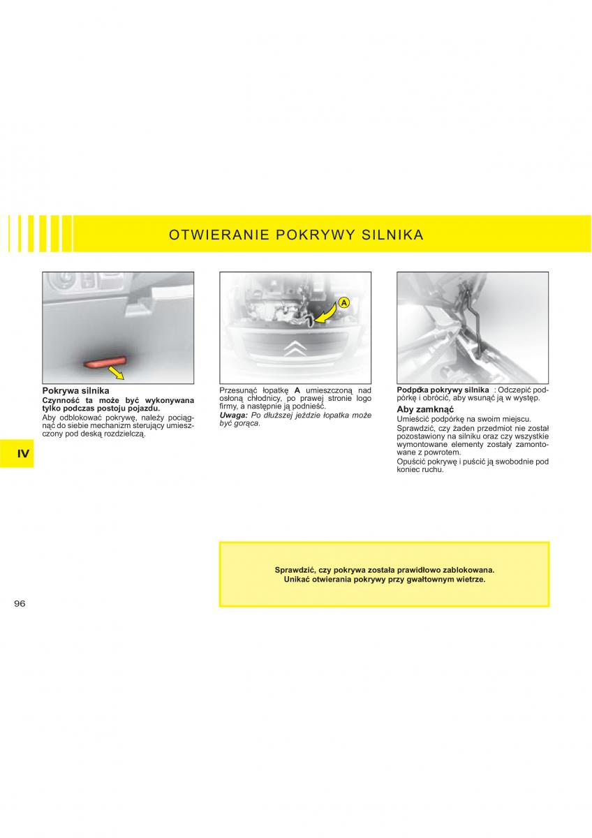 Citroen C2 instrukcja obslugi / page 72