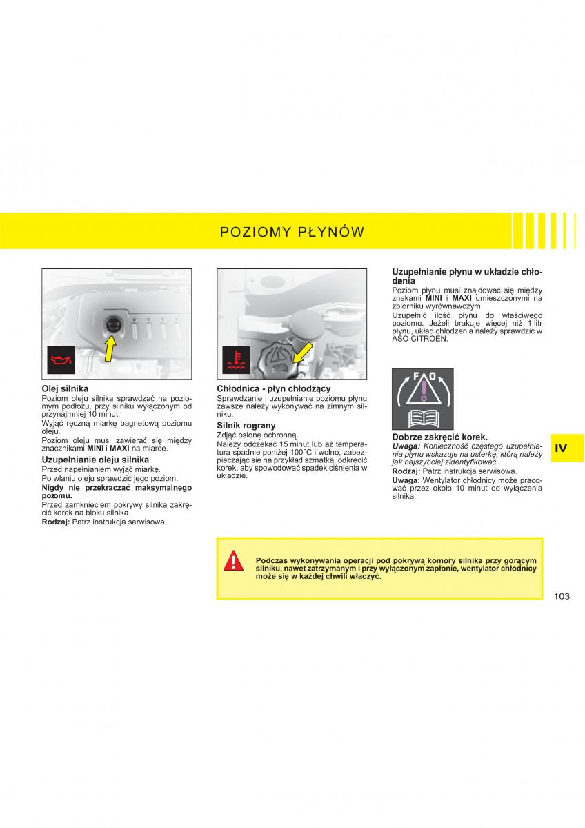 Citroen C2 instrukcja obslugi / page 74