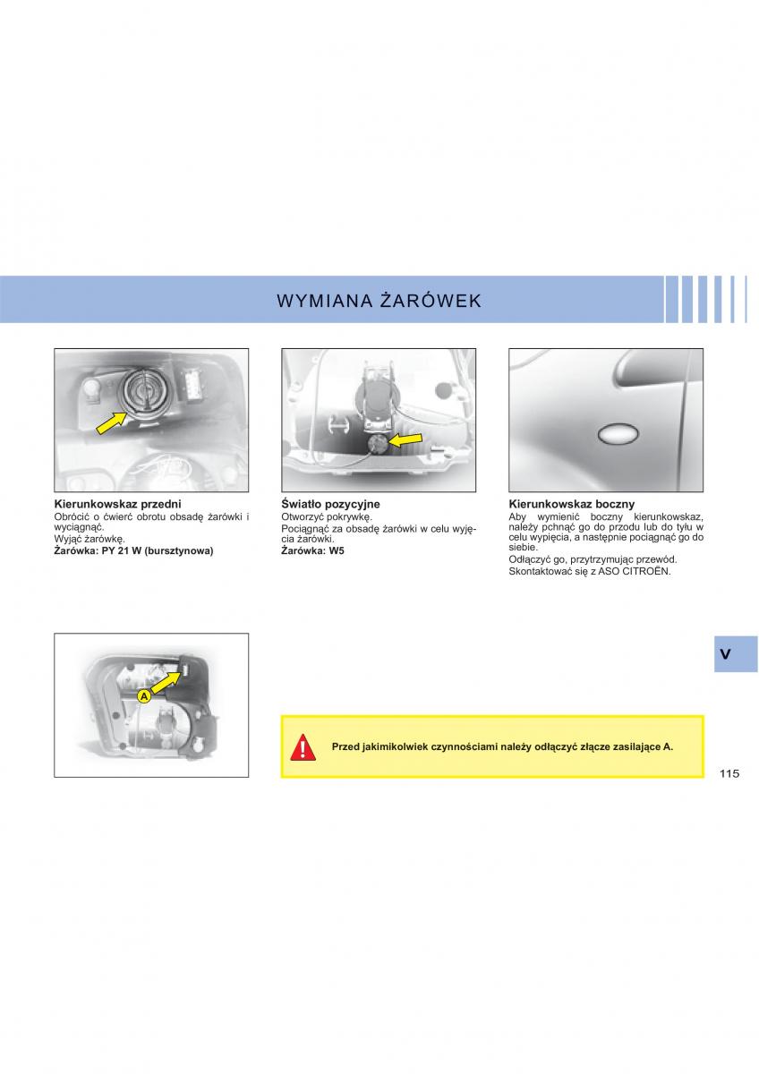 Citroen C2 instrukcja obslugi / page 91