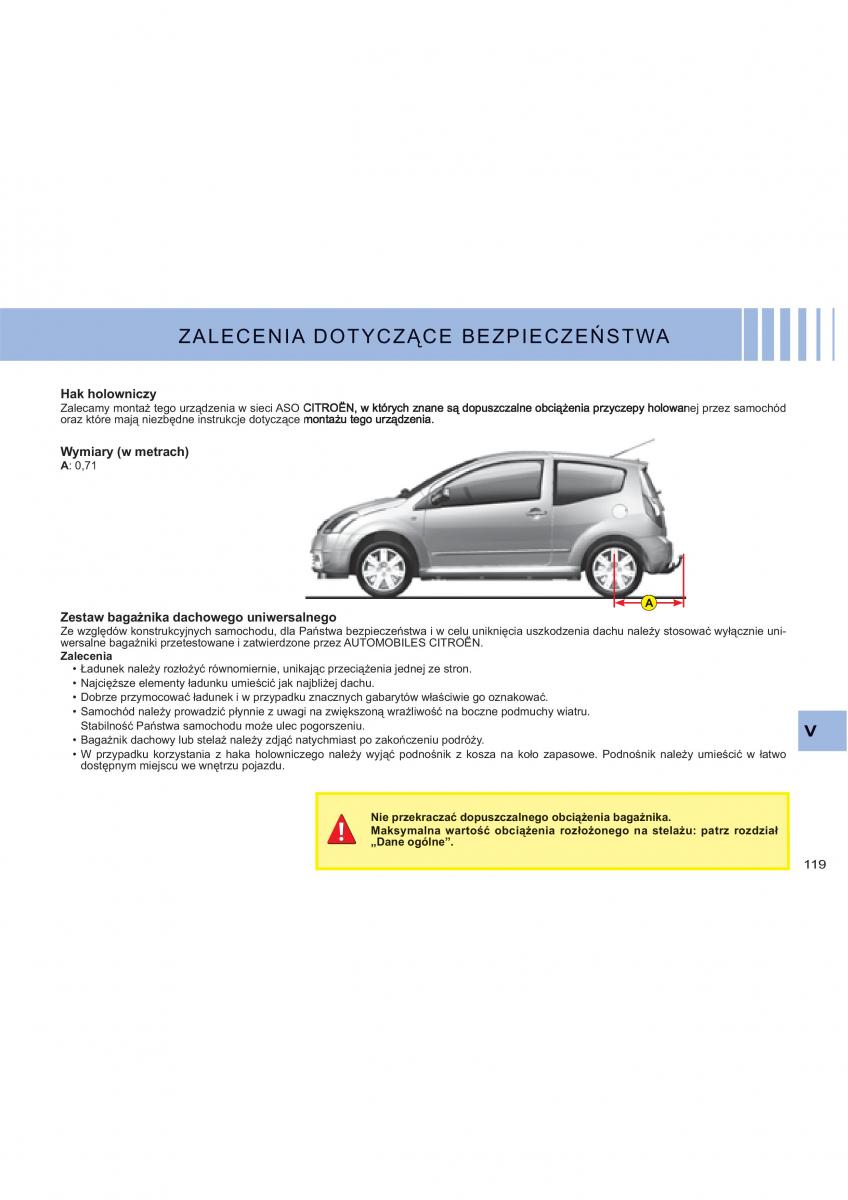 Citroen C2 instrukcja obslugi / page 94