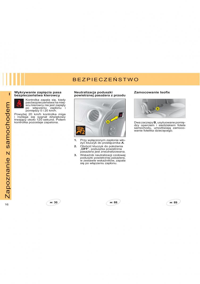 Citroen C2 instrukcja obslugi / page 13