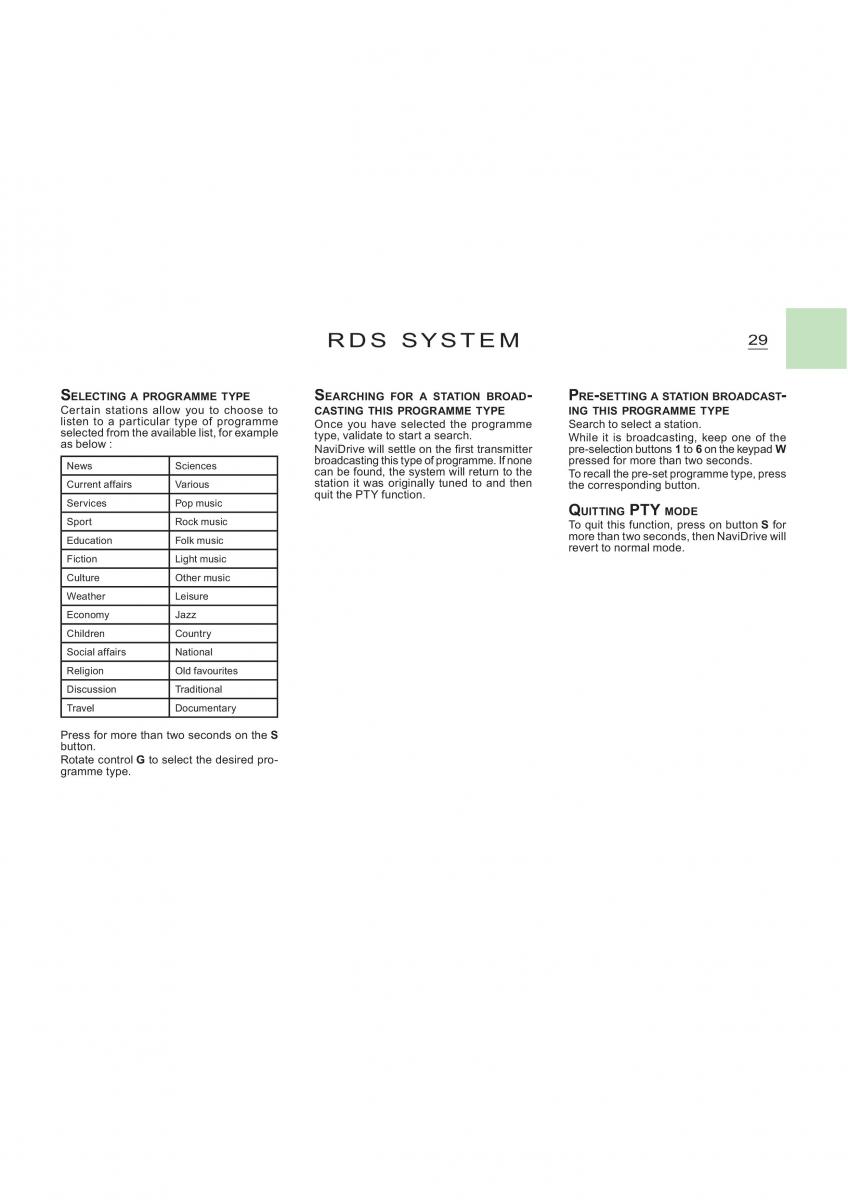 Citroen C2 instrukcja obslugi / page 135