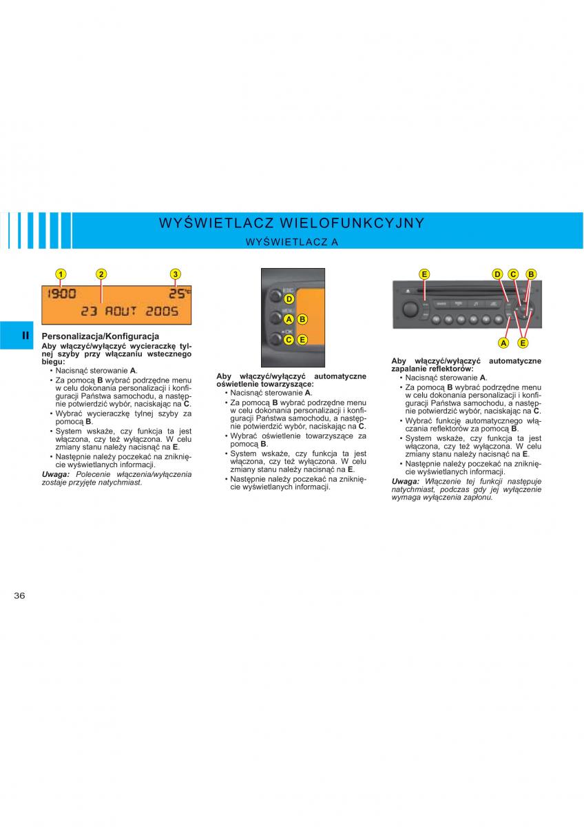 Citroen C2 instrukcja obslugi / page 24