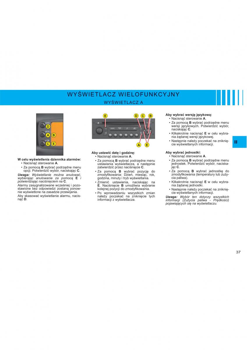 Citroen C2 instrukcja obslugi / page 25