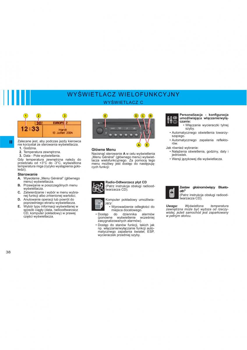 Citroen C2 instrukcja obslugi / page 26