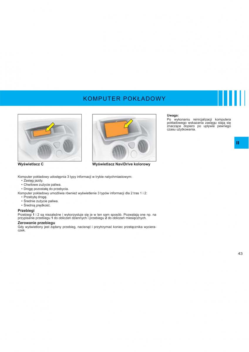 Citroen C2 instrukcja obslugi / page 31