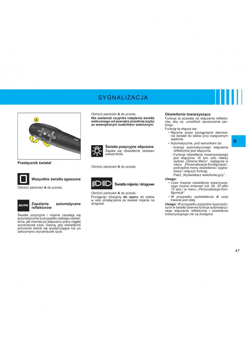 Citroen C2 instrukcja obslugi / page 35